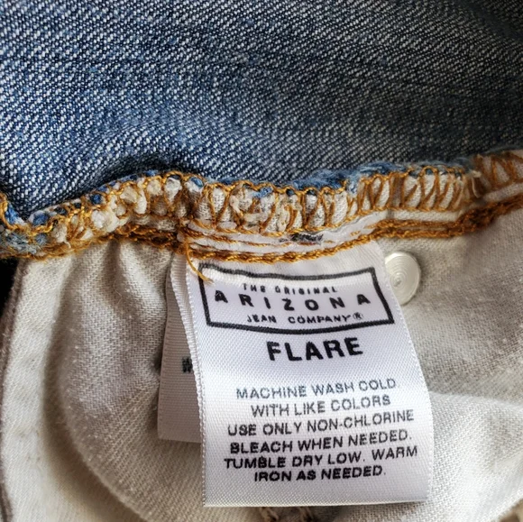 Junior's Arizona 17 Long Flare jeans - Picture 12 of 13